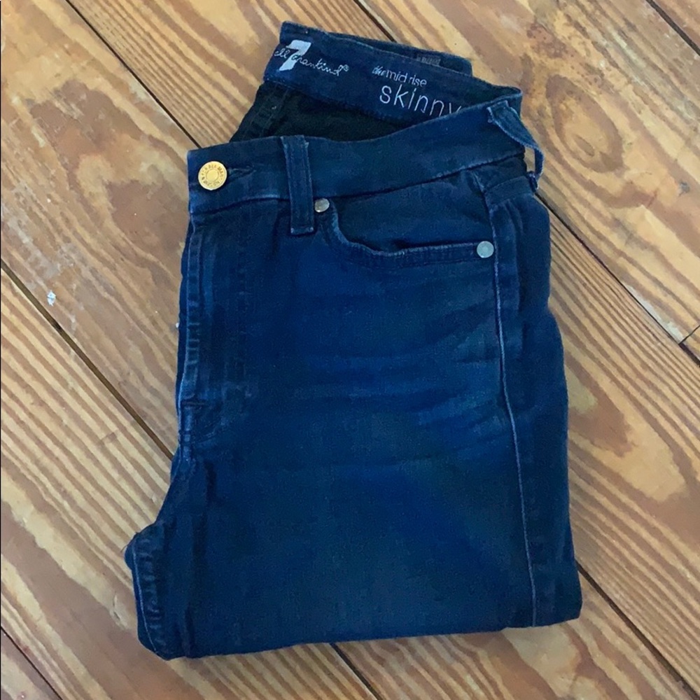 7 for all mankind skinnies